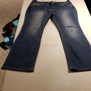 Womans plus size Love Indigo jeans